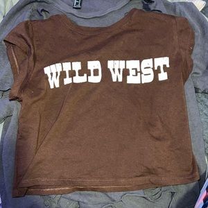 Wild West crop top